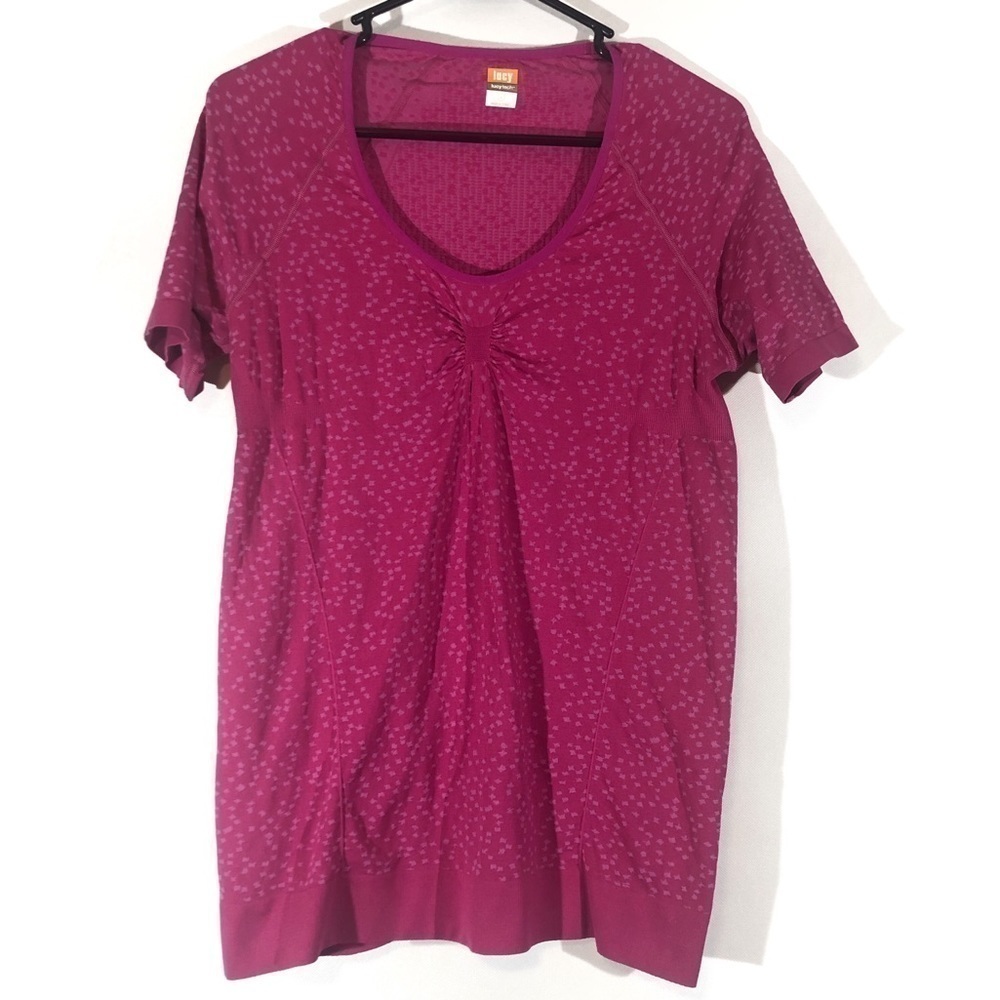Lucy pink athletic top